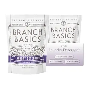 Branch Basics Powder Laundry Detergent Review Plant-Based Formula Lifts Stains Safely
