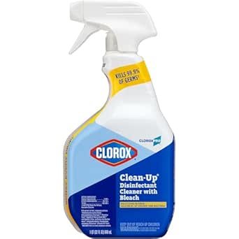 41PpnL1AVmL._SY445_SX342_QL70_ML2_ CloroxPro Clean-Up Disinfectant Cleaner with Bleach Spray Review Powerful Stain Remover