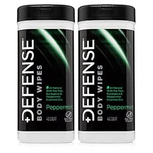 Defense Soap Personal Cleansing Wipes Review Natural Peppermint and Tea Tree Power