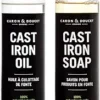 Cast Iron Cleaning and Conditioning Set Caron Review for Seasoning and Restoration