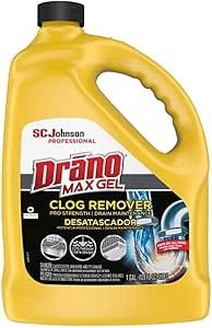Drano Max Gel Clog Remover Review Best Household Drain Opener by SCJohnson