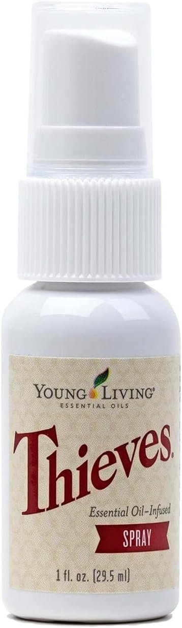 51LL-nZxyEL._AC_SL1500_ Thieves Spray 1 oz by Young Living Review Best Natural Disinfectant Spray for Home