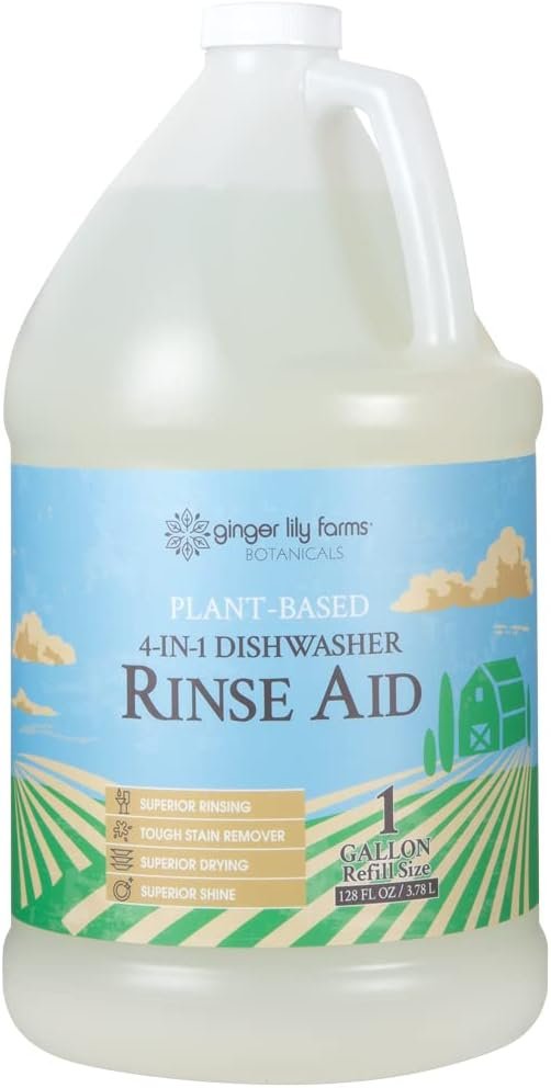 Dishwasher Rinse Aid Review Ginger Lily Farms Botanicals Plant-Based Performance Uncovered