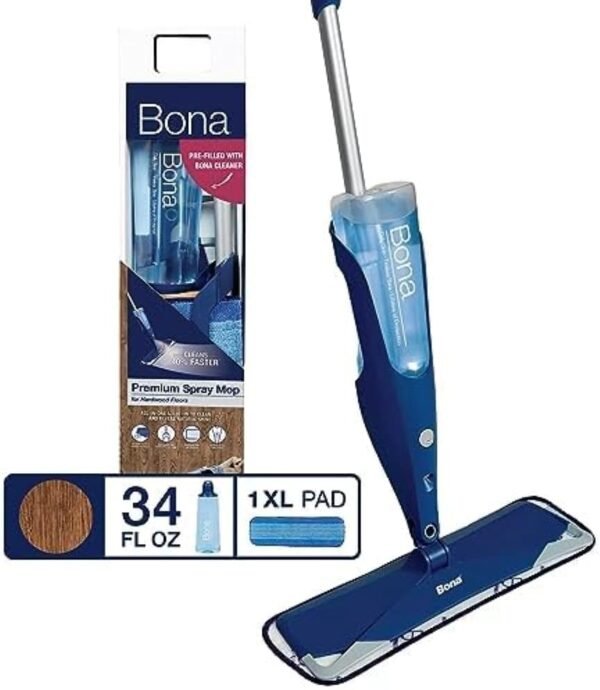 Bona Hardwood Floor Spray Mop Review Dual Zone Cleaning and Eco-Friendly Solution