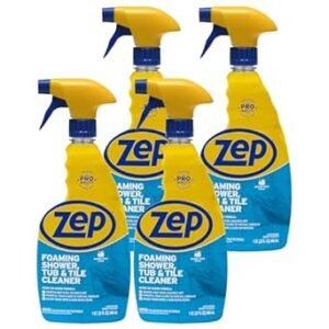 Zep Foaming Tub and Tile Cleaner Review Powerful No Scrub Formula for Tough Buildup