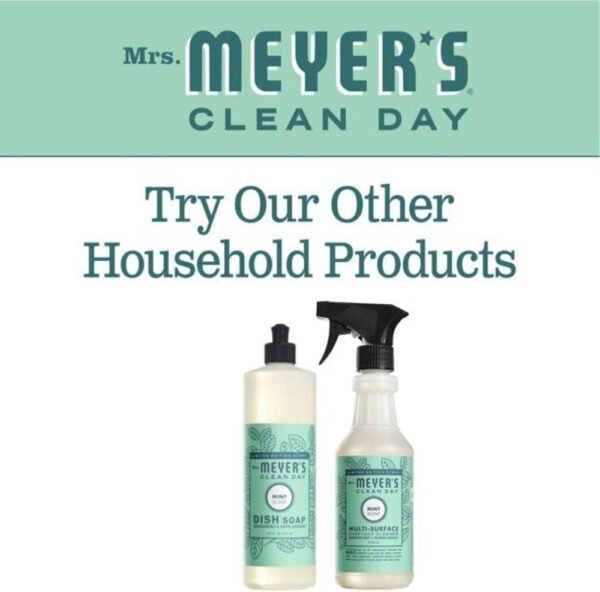 Mrs Meyers Clean Day Liquid Dish Soap Mint Review Biodegradable Grease Cutter