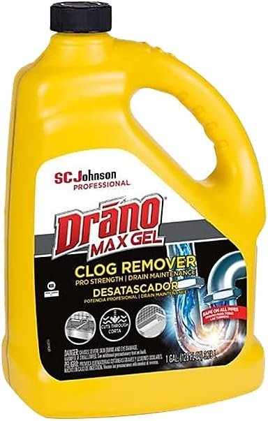 Drano Max Gel Clog Remover Review Best Household Drain Opener by SCJohnson