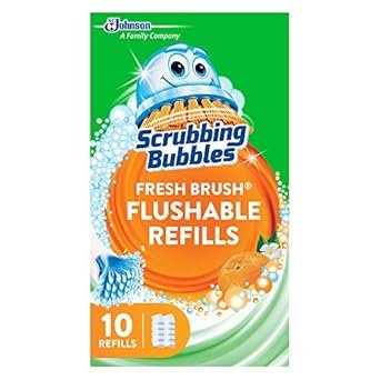 51oiv1NxL._SX342_SY445_ Scrubbing Bubbles Flushable Toilet Cleaner Refill Pads Review Citrus Freshness Tested