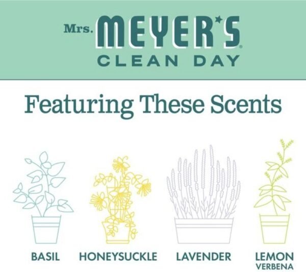 Mrs Meyers Clean Day Liquid Dish Soap Mint Review Biodegradable Grease Cutter