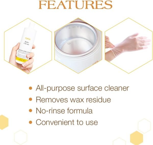 GiGi Sure Clean Wax Residue Remover Review Best All-Purpose Surface Cleaner for Warmers