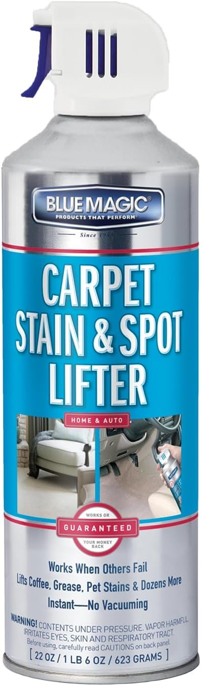 610I4w9ooGL._AC_SL1500_ Blue Magic Carpet Spot Cleaner Review Best Household Carpet Stain Remover Spray