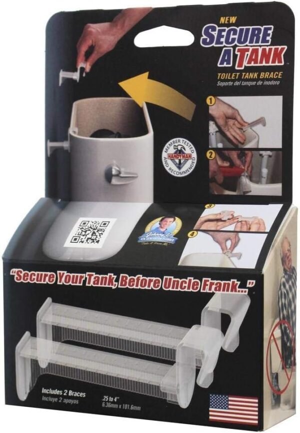Review of Secure A Tank Toilet Tank Brace by Vasco Innovations for Leak Prevention