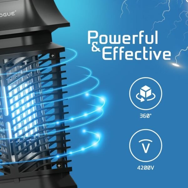 DEVOGUE Electric Bug Zapper Review Efficient Mosquito Control for Indoor Outdoor Use