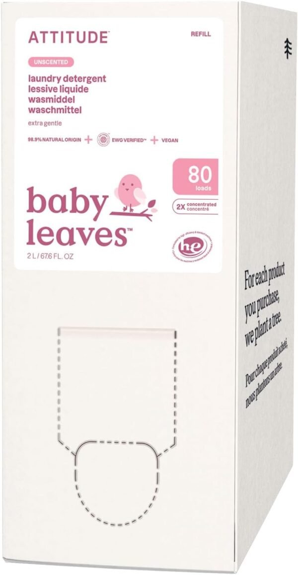ATTITUDE Baby Laundry Detergent Review Reveals Natural, Gentle, and Effective Formula for Sensitive Skin