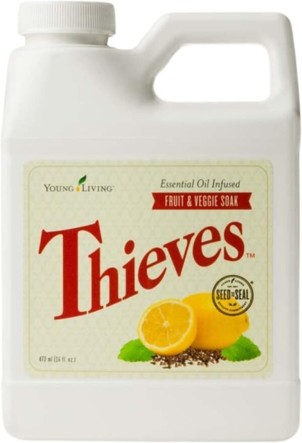61IBOZpyhbL._AC_SL1500_ Young Living Thieves Fruit and Veggie Soak Review Best Natural Household Cleaner