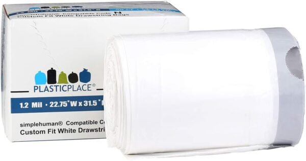 61LWxZ8DX-L._AC_SL1200_ Plasticplace Trash Bags Code N Review Perfect Fit Tear Resistant Drawstring Liners