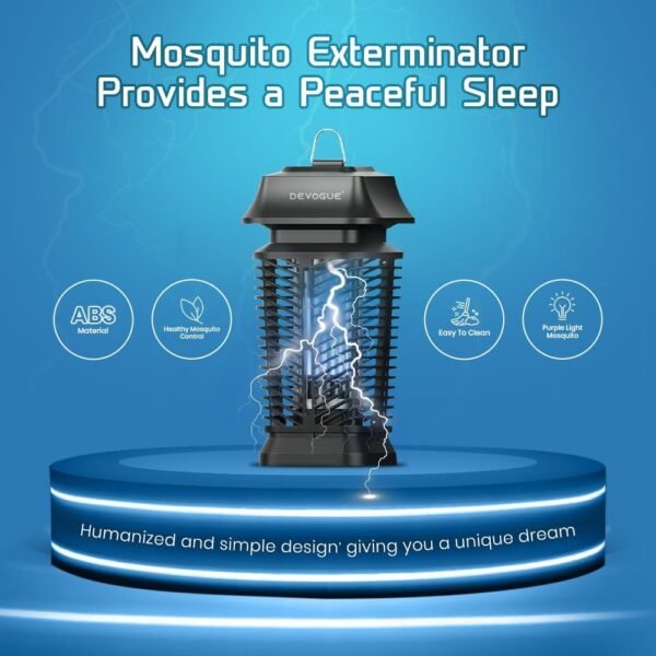 DEVOGUE Electric Bug Zapper Review Efficient Mosquito Control for Indoor Outdoor Use