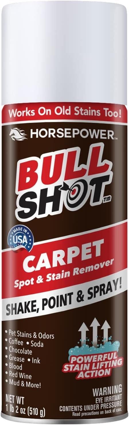 61bYmhnqxkL._AC_SL1500_ Bull Shot Carpet Spot Cleaner Review Effective Stain Removal and Odor Elimination by Horsepower