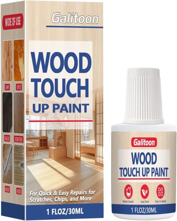 Galitoon Wood Touch Up Paint Pen Review Quick-Drying Scratch Repair for Furniture