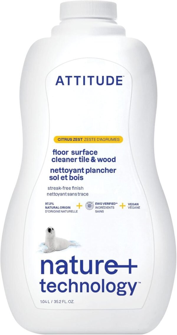 ATTITUDE Floor Cleaner Review Powerful Vegan Tile Wood Laminate Multi Surface Solution