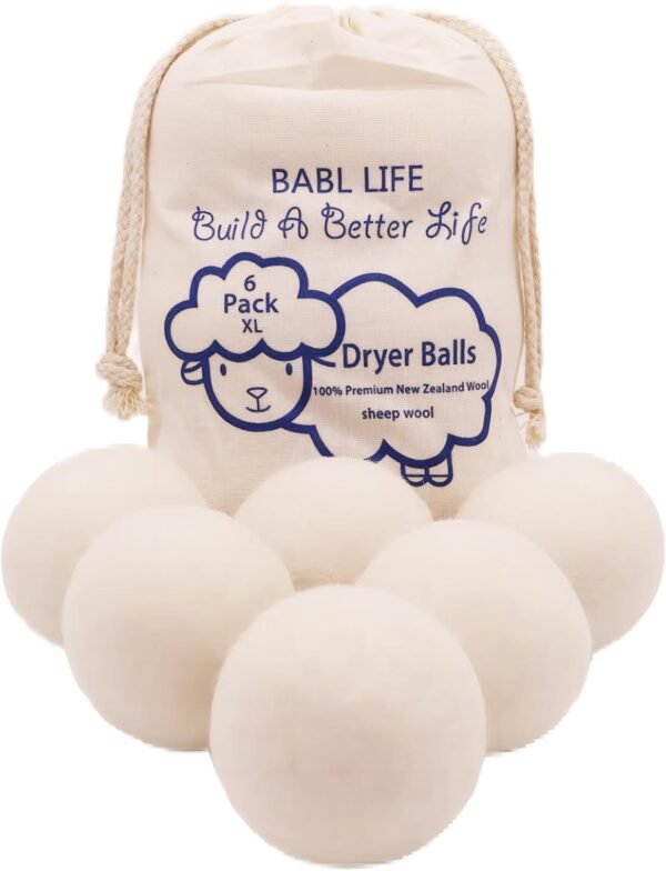 Wool Dryer Balls Review BABL LIFE Upgraded Version Saves Time and Softens Laundry