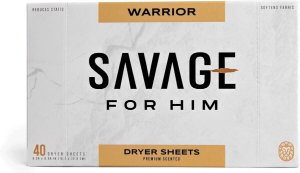 61yfrsBOtIL._AC_SL1500_ Savage For Him Dryer Sheets Review Powerful Fabric Softener for Men’s Laundry