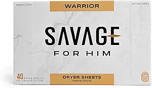 Savage For Him Dryer Sheets Review Powerful Fabric Softener for Men’s Laundry