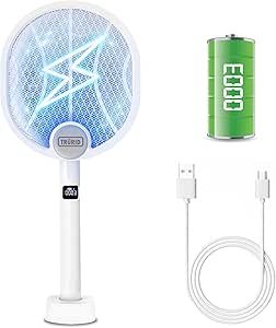 Rechargeable Bug Zapper and Fly Swatter Review by Sanue High-Voltage Design