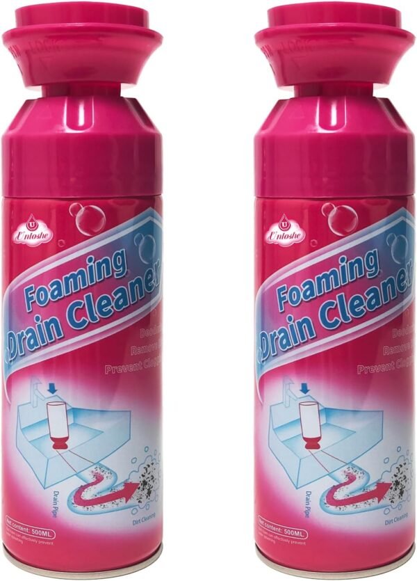 Unloshe Drain Foam Cleaner Review Best Chemical Drain Opener for Bathroom Sinks