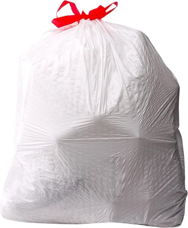 Amazon Basics 13 Gallon Trash Bags Review Tear Resistant Flextra Strength Durable Quality