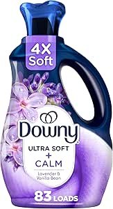 Downy Ultra Soft Liquid Fabric Softener Review 4X Softness Calm Lavender Vanilla