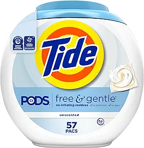 Tide PODS Free Gentle Laundry Detergent Review Deep Clean with Hypoallergenic Formula