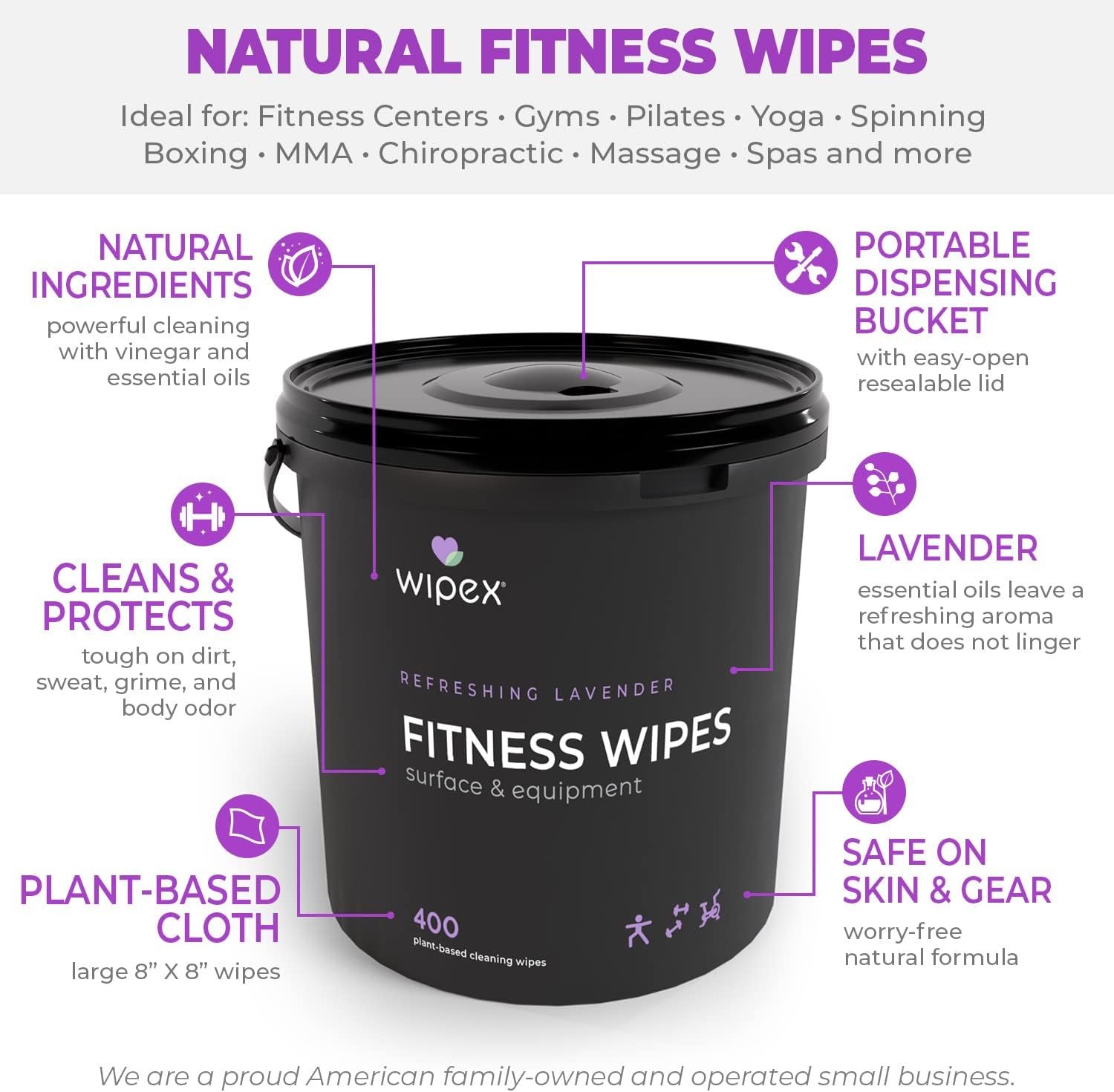 Wipex Gym Wipes Image 2