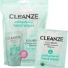 Cleanze Antibacterial Hand Sanitizing Wipes Review Kills Germs with Aloe Care