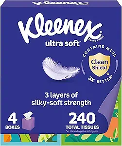 718xxvm9TqL.__AC_SX300_SY300_QL70_FMwebp_ Kleenex Ultra Soft Facial Tissues Review Unveils 3-Ply Comfort and Allergy Relief Benefits
