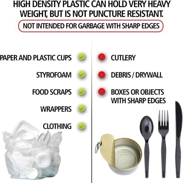 Aluf Plastics 16 Gallon Trash Bags Review Leak Proof High Density 1000 Count