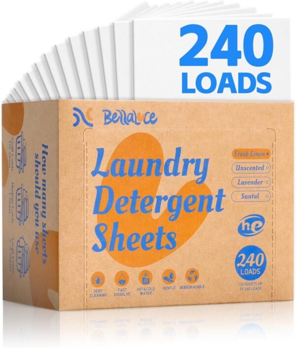 Bellaluce Laundry Detergent Sheets Review Powerful Eco Friendly Cleaning for Travel and Home