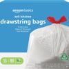 Amazon Basics 13 Gallon Trash Bags Review Tear Resistant Flextra Strength Durable Quality