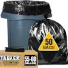 Heavy Duty 55 Gallon Trash Bags Tasker Review Durable and Puncture Resistant Liners