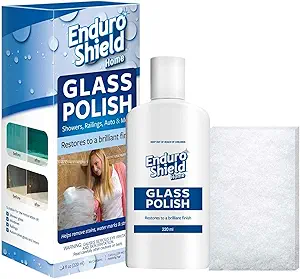 EnduroShield Shower Door Glass Polish Review Removes Hard Water Stains Effortlessly