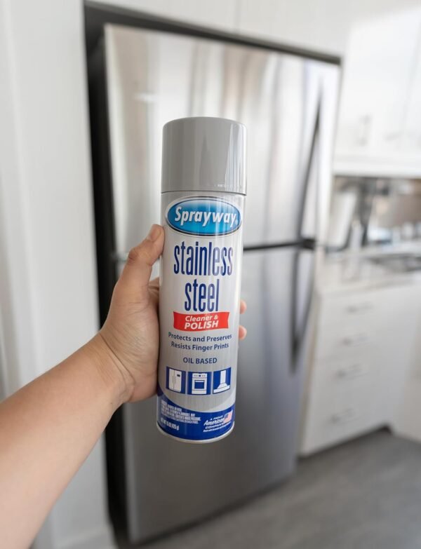 Sprayway Stainless Steel Cleaner Review Best Oil-Based Metal Polish for Appliances