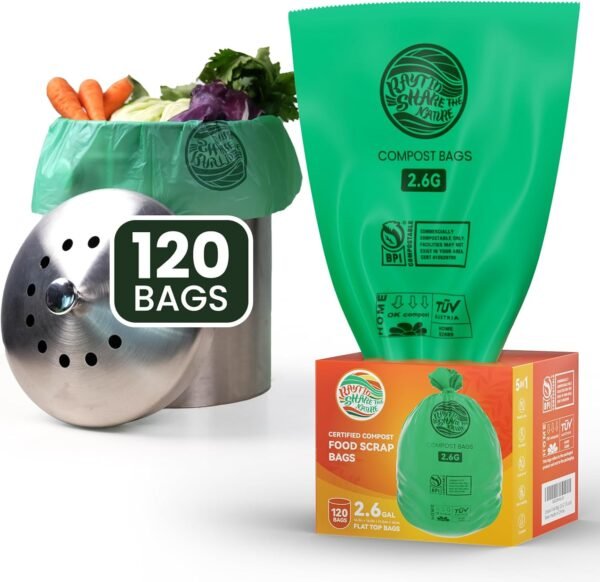 Raytid Compost Bags Review Best Small Kitchen Compostable Trash Bags Durable Eco-Friendly