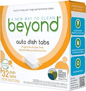 Beyond Auto Dishwasher Tablets Review CF Direct Powerful Plant-Based Cleaning Solution