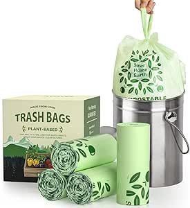 Compostable Small Trash Bags Review AYOTEE Handles Strength and Eco-Friendly Design