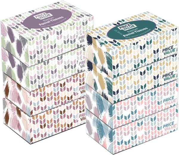 Price Value Facial Tissues Review Soft Durable Box Tissues with Stylish Designs