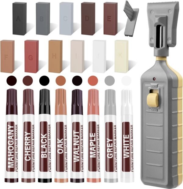 PUYD Hardwood Floor Repair Kit Review Fast DIY Fix for Scratches Cracks and Holes