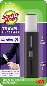 Scotch-Brite Mini Travel Lint Roller Review Best Pet Hair Remover for On the Go Use