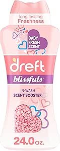 Dreft Blissfuls Laundry Scent Booster Review Long Lasting Freshness for Baby Clothes