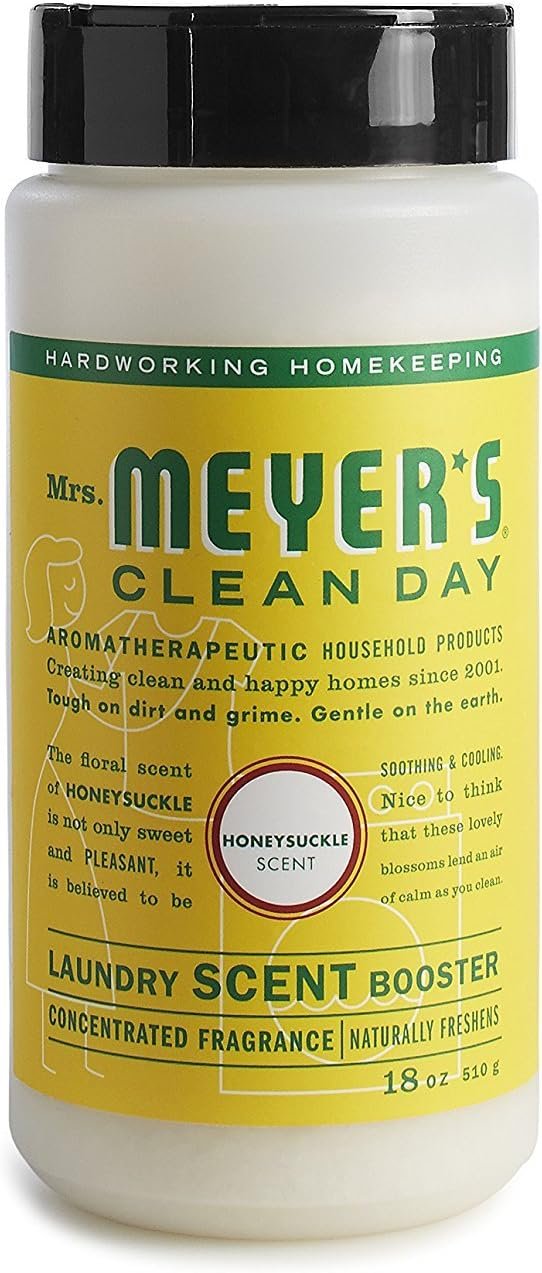 Mrs Meyers Clean Day Laundry Booster Honeysuckle Review Fresh Scent Boost Comparison