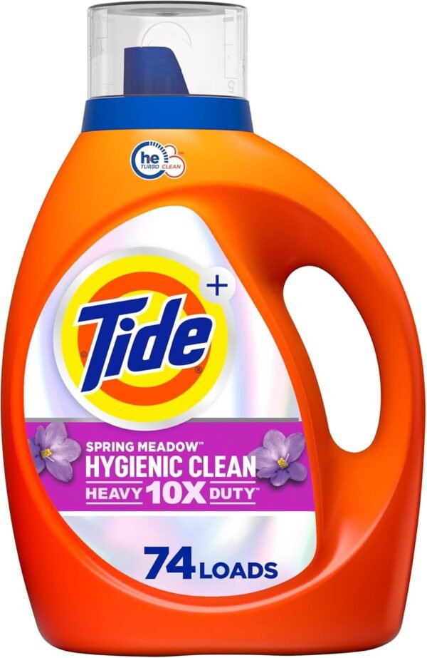 Liquid Laundry Detergent Tide Hygienic Clean Review Deep Fresh Spring Meadow Scent